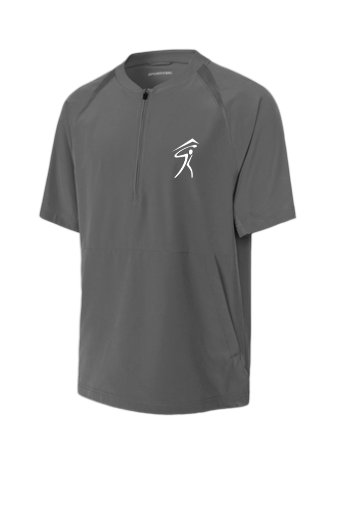 SK 1/2 Zip Short Sleeve Jacket